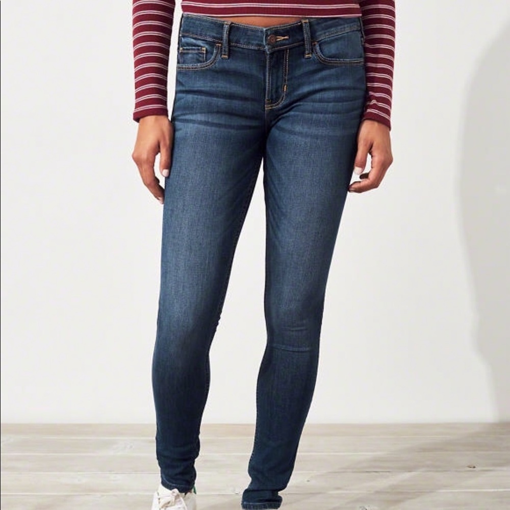Low Rise Super Skinny Jeans